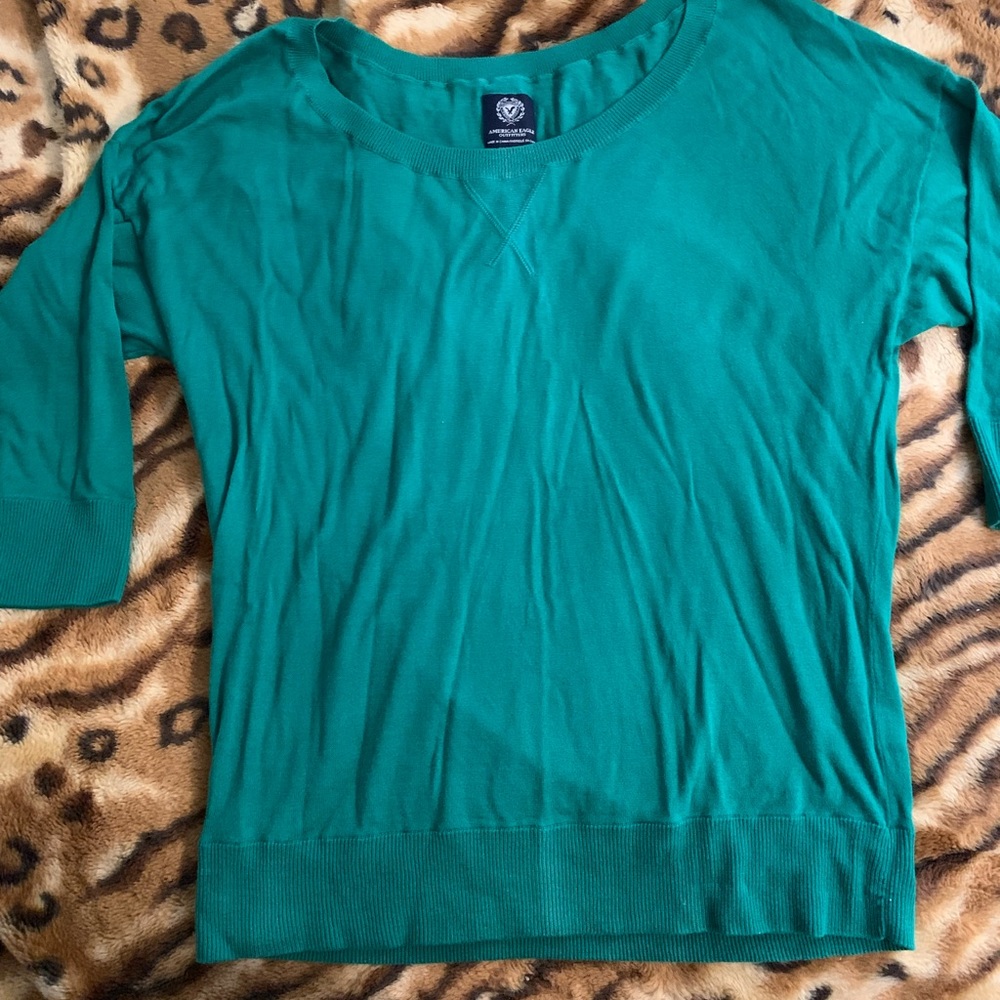 American Eagle 3/4 sweater size large